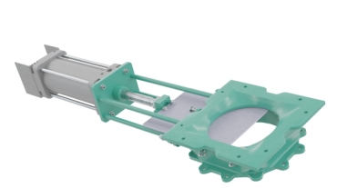 DUST SLIDE GATE VALVE