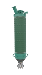 LOADING TELESCOPIC CHUTE WITH WINCH